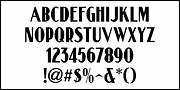 Film Comedy JNL, a Sans Serif Font by Jeff Levine Fonts (Thumbnail 3 of 5)