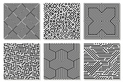 Seamless striped geometric patterns, a Pattern Graphic by ExpressShop (Thumbnail 2 of 9)