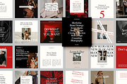 Boss Social Media Templates, a Social Media Template by Brand & Bloom (Thumbnail 5 of 9)
