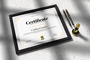 Certificate Template, a Stationery Template by Creatiya Type (Thumbnail 3 of 4)