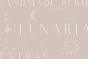 Lunaria - Handmade Serif Font, a Serif Font by Laras Wonderland (Thumbnail 8 of 11)
