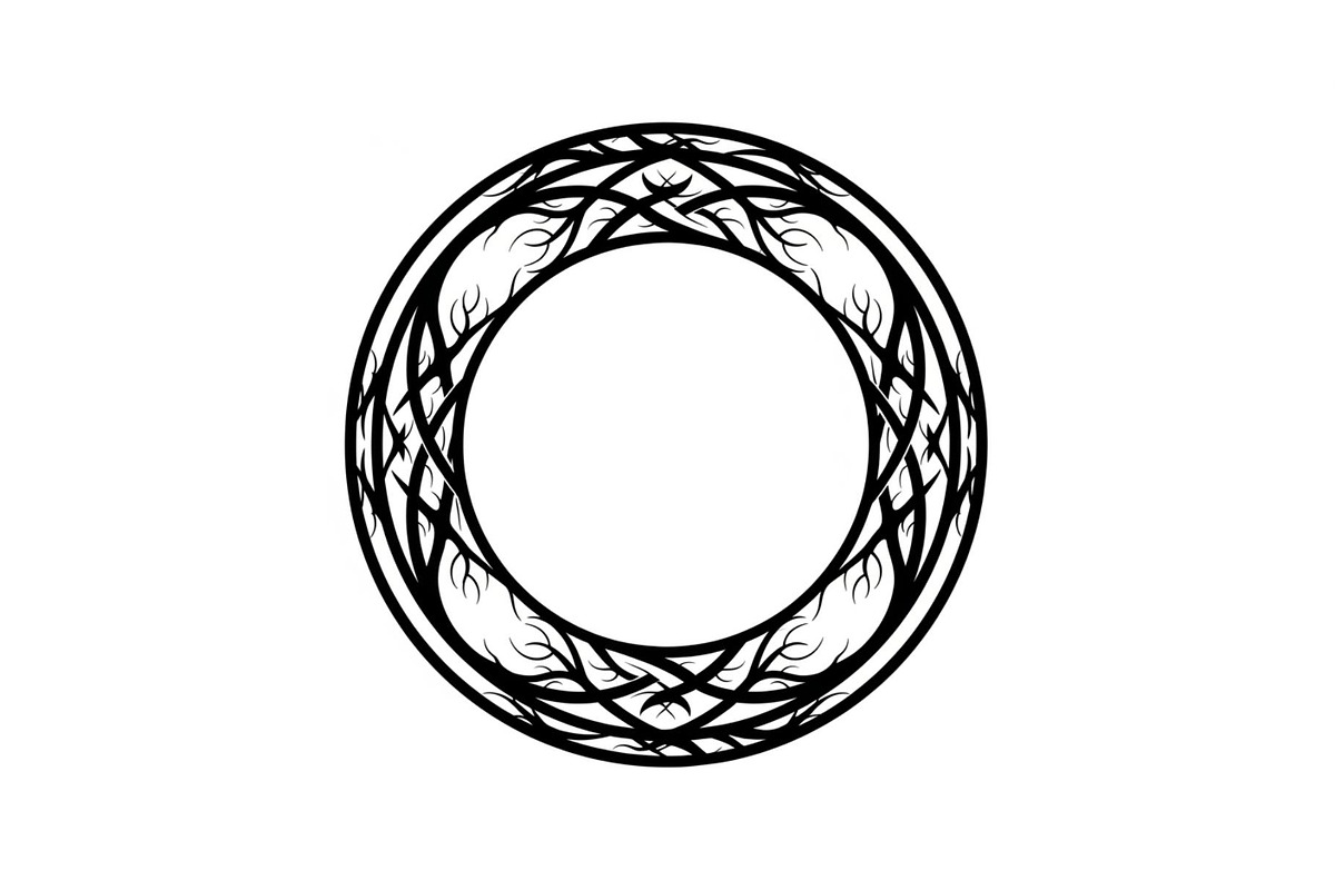 Tree of Life Circle Frame Bundle, an Illustration by Gaye Art (Photo 44 of 51)