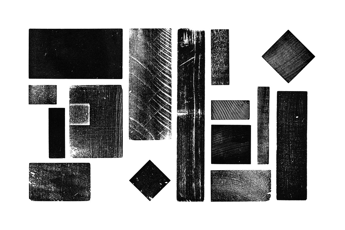 30 Wood Type Textures. Pack N1., a Texture Graphic by Letterpress Corner (Photo 3 of 5)