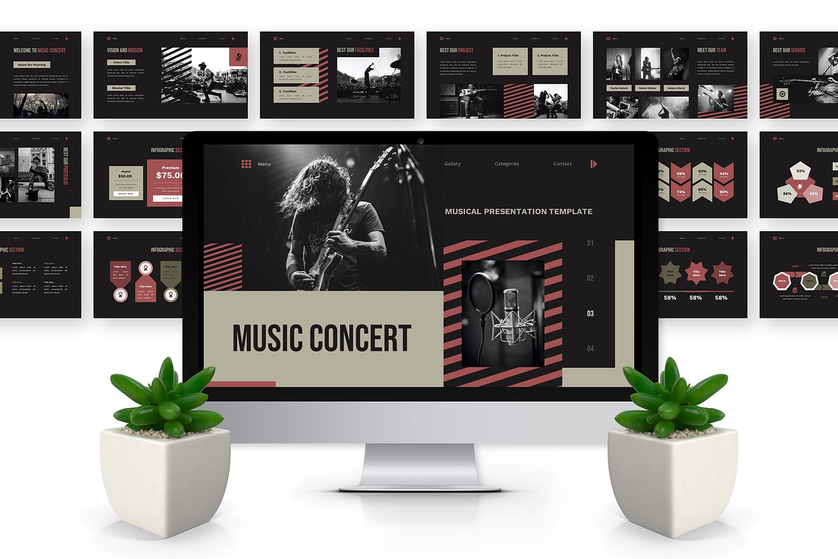Music Concert - Musical Powerpoint preview 6