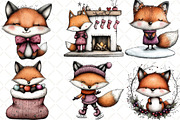 Whimsical Fox Clipart, an Illustration by Black Bird Studio (Thumbnail 6 of 6)