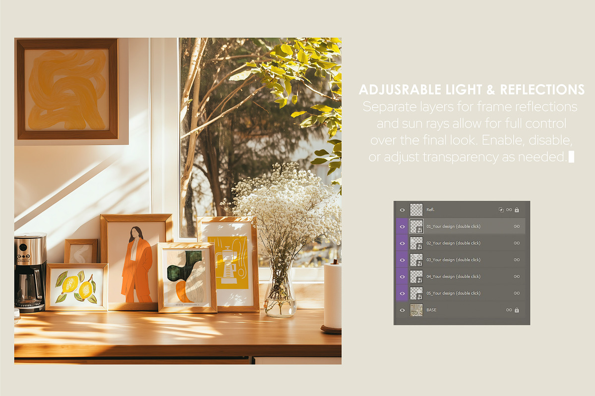 RUSTIC KITCHEN | Frame mockup set, a Household Mockup by SCHÉRI (Photo 5 of 14)