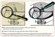 Vintage Aircraft Illustrations, a Transportation Illustration by Mr Vintage (Thumbnail 2 of 9)