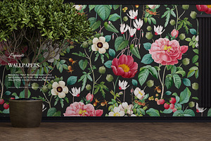 Charming Botanical Pattern & Plants