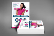 Fitness Health Club Flyer, a Flyer Template by graphicforest (Thumbnail 4 of 4)