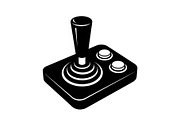 50 Retro Gaming Joystick Vector Bund, an Illustration by Creativeshirt (Thumbnail 6 of 51)