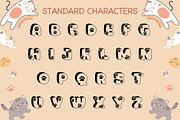 Pawfect Print - Display Font, a Sans Serif Font by Adalin Shop (Thumbnail 2 of 3)