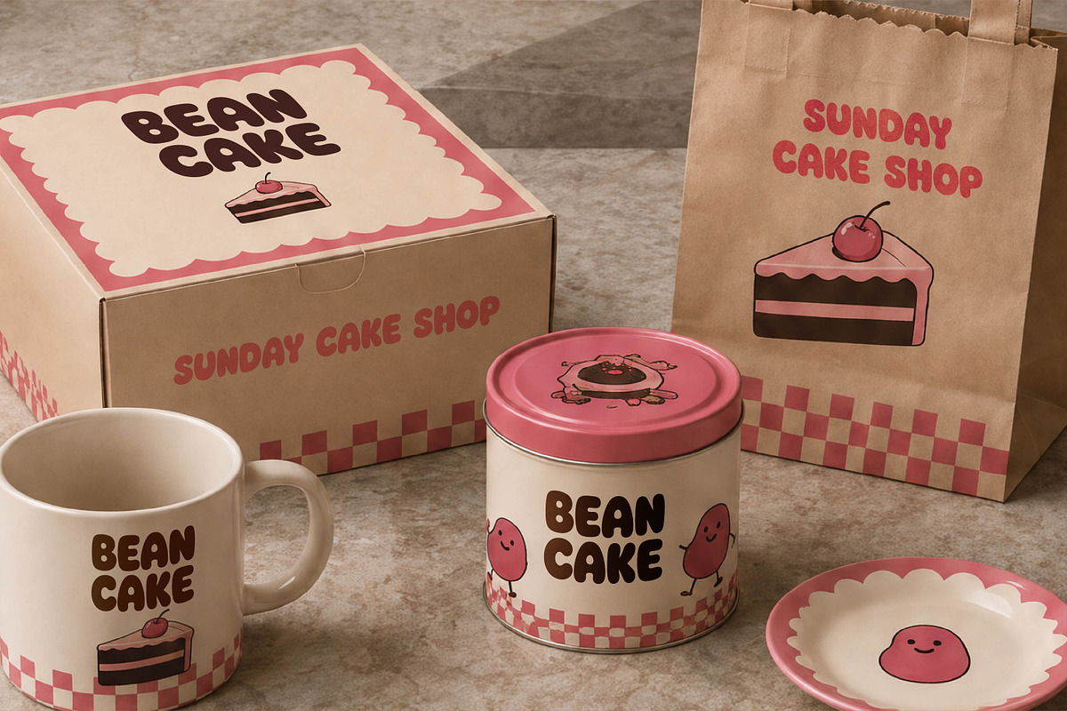 Bean Cake - Playful Display Font, a Sans Serif Font by Gumrega Studio (Photo 3 of 8)