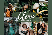 CLEAN Mobile Lightroom Presets, an Action Add-On by 123PRESETS.COM (Thumbnail 1 of 9)