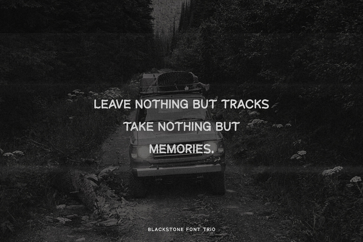 Blackstone – Handmade Font Trio, a Handwritten Font by Davide Bassu (Photo 14 of 18)
