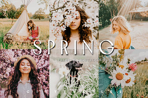 MOODY SPRING LIGHTROOM PRESETS