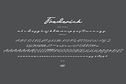 Frederick, a Script Font by alphArtype (Thumbnail 9 of 10)