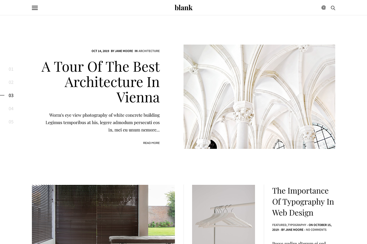 Responsive Blogger Theme - Blank, a Websites & App Template by ThemeShine (Photo 2 of 4)