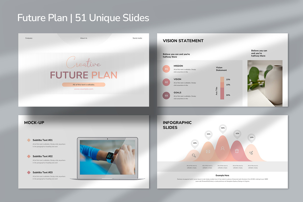 Business Future Plan Keynote, a Presentation Template by Design Vault (Photo 1 of 8)
