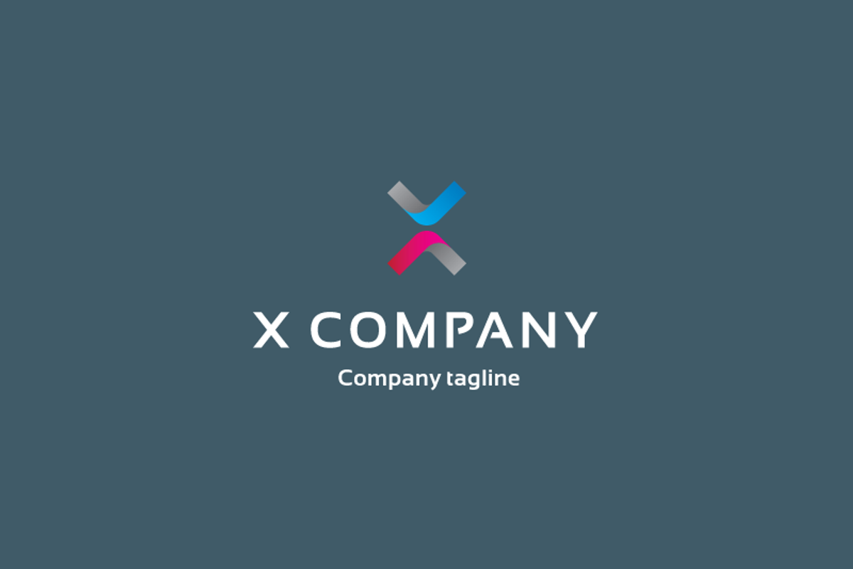X Company Logo, a Branding & Logo Template by Vitalliy (Photo 2 of 2)