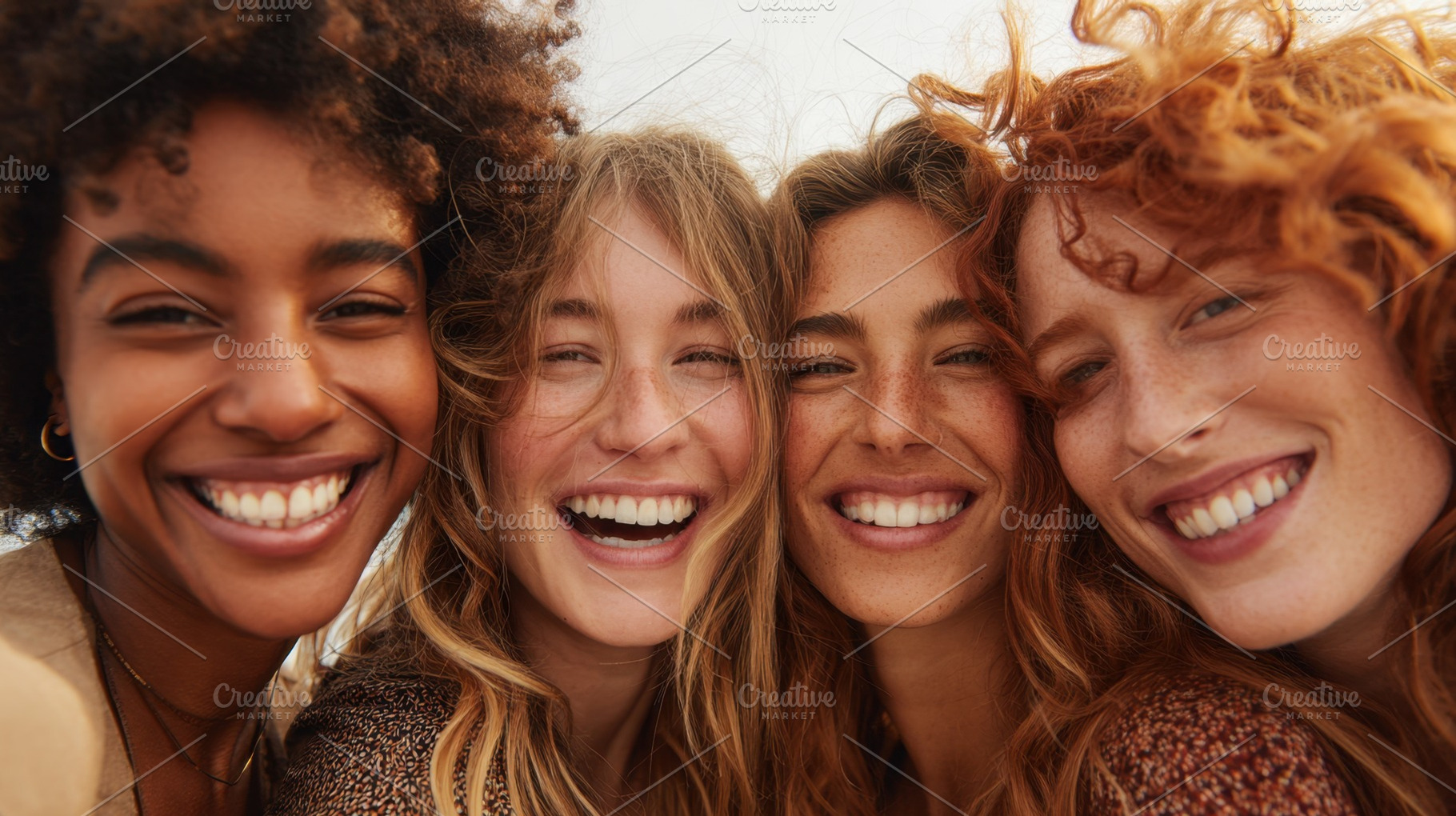 Friends enjoy a fun moment, a Photo by Beautiful things