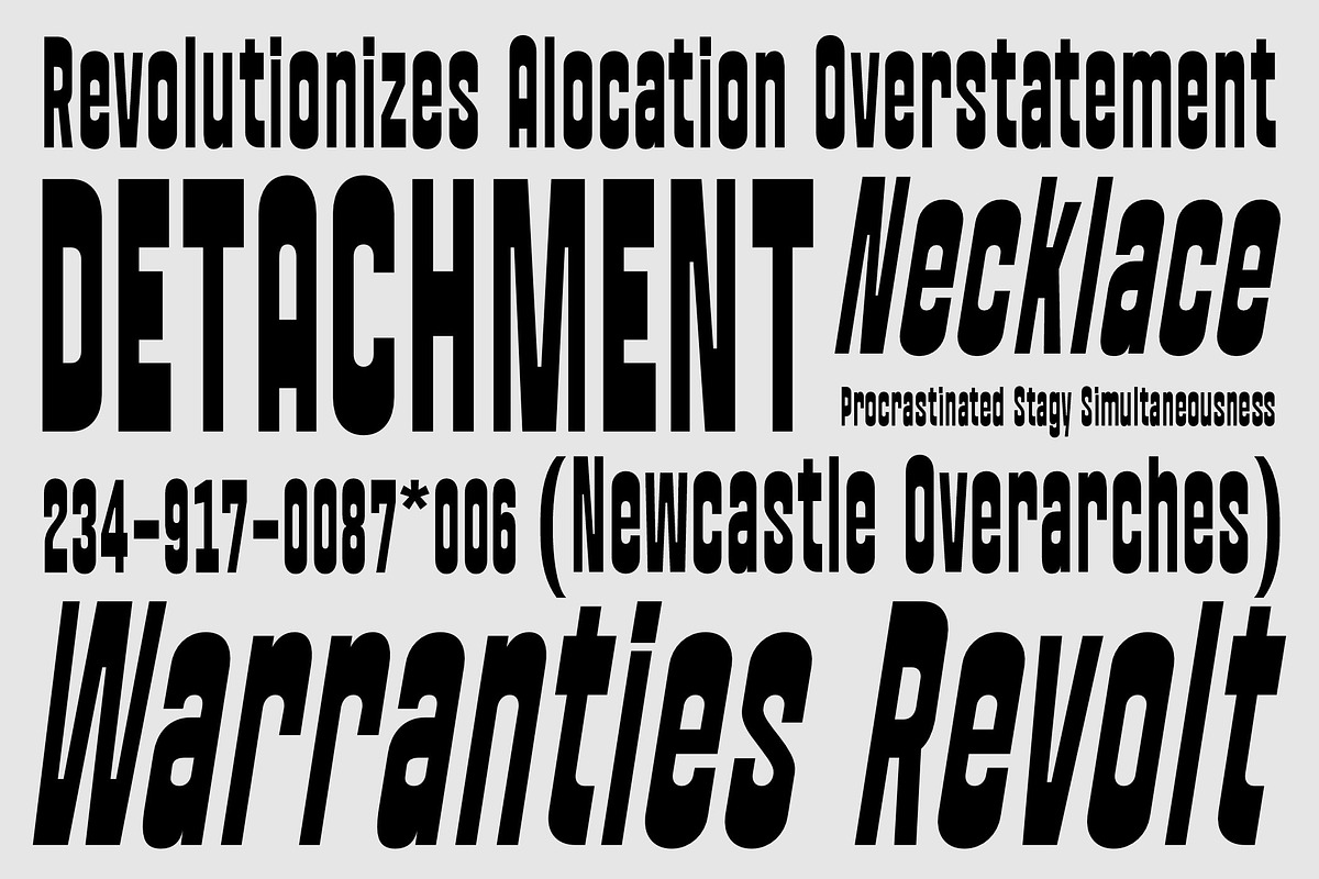Porcile Font, a Sans Serif Font by Glyphminds Studios (Photo 9 of 10)