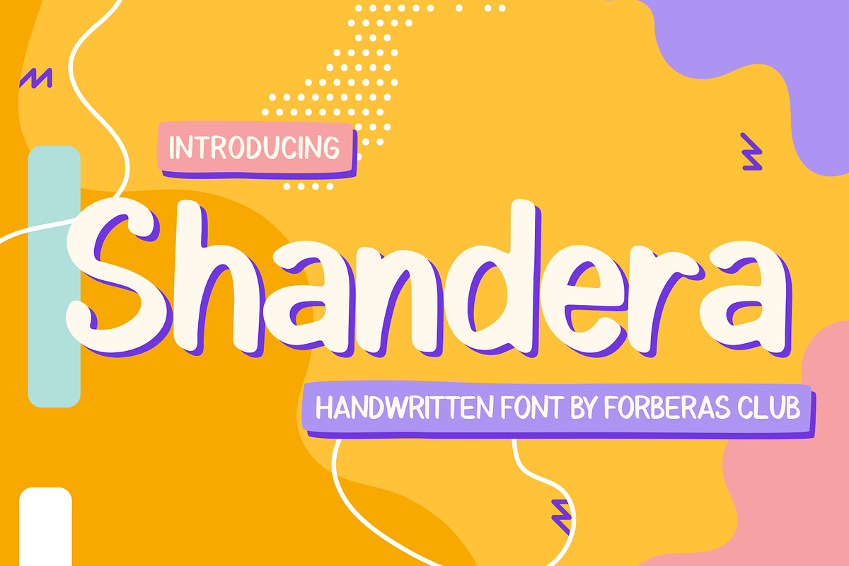 Shandera Digital Display, a Font by Forberas Club (Photo 1 of 7)