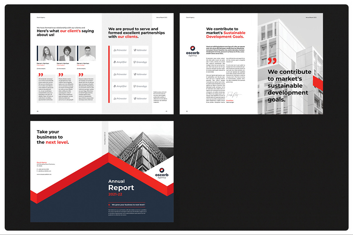 Annual Report, a Brochure Template by StudioGraficso (Photo 12 of 13)