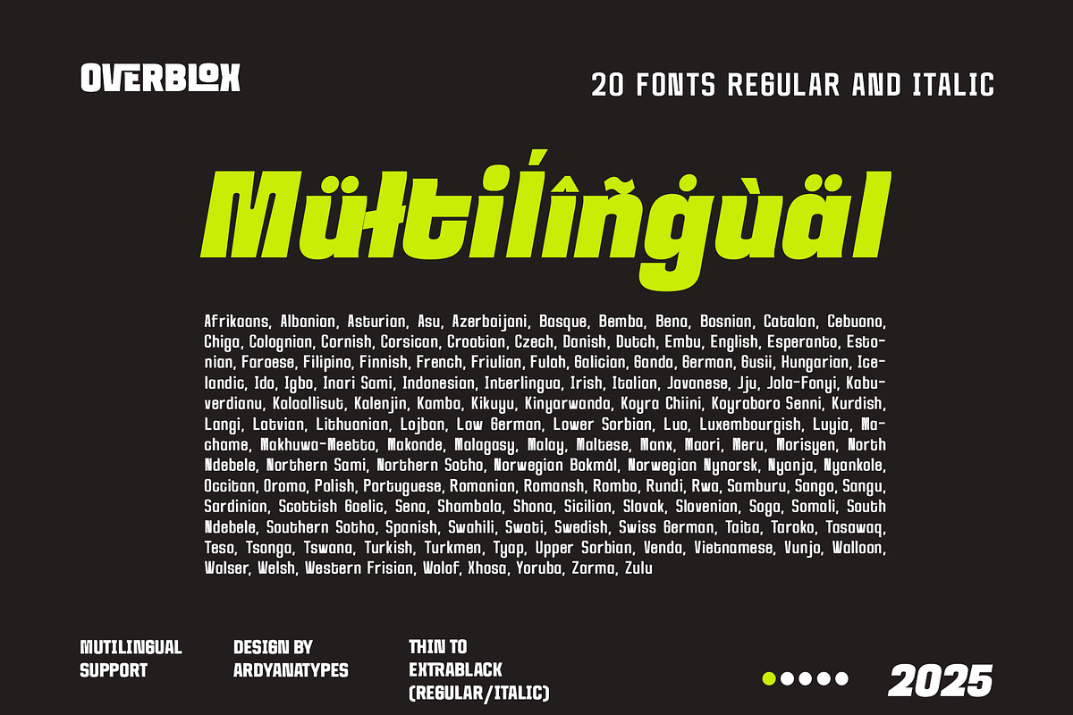 Overblox, a Font by Ardyanatypes (Photo 11 of 12)