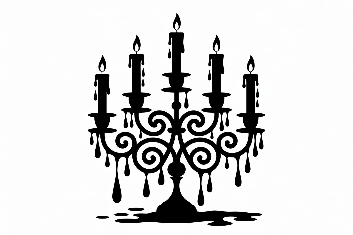 Candle silhouette vector, an Illustration by Amazin_art (Photo 3 of 13)