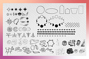 Celestial garden, Mystical clipart, an Object Illustration by Tatyana_Zenartist (Thumbnail 5 of 14)