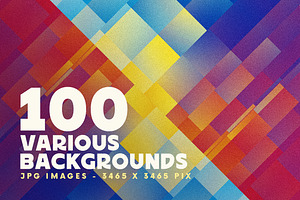 100 Various Backgrounds