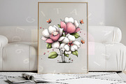 Whimsical Floral Butterfly Graphics, a Transportation Illustration by Digital Artistic99 (Thumbnail 8 of 9)