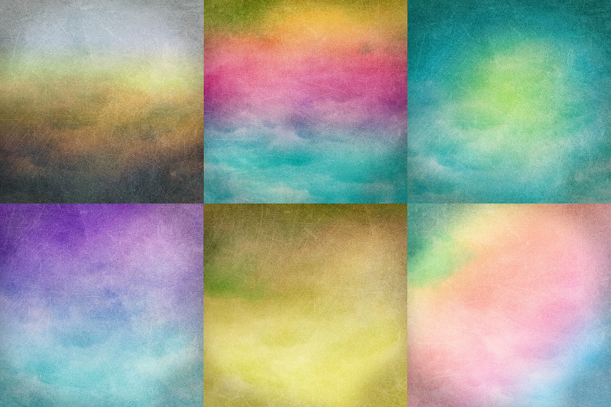 Set of 12 Grunge Gradient Textures, a Texture Graphic by CojoMoxon (Photo 3 of 6)