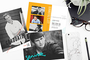 Graduation Card Bundle | Converge, a Card Template by The Modern Collective (Thumbnail 1 of 6)