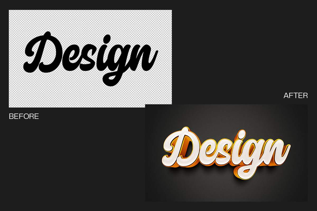 Fancy Text Effect, a Layer Style Add-On by dokudokunomi