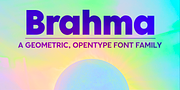 Brahma, a Sans Serif Font by Tall Chai (Thumbnail 1 of 12)