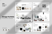 Design Portfolio Template, a Presentation Template by Creative-Work (Thumbnail 1 of 9)