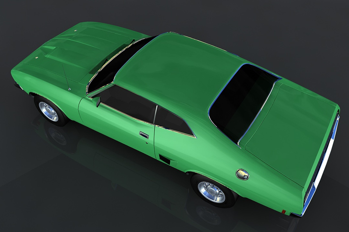 Ford XB Falcon GT, a Cars & Vehicle 3D Model by valtriiu (Photo 7 of 12)