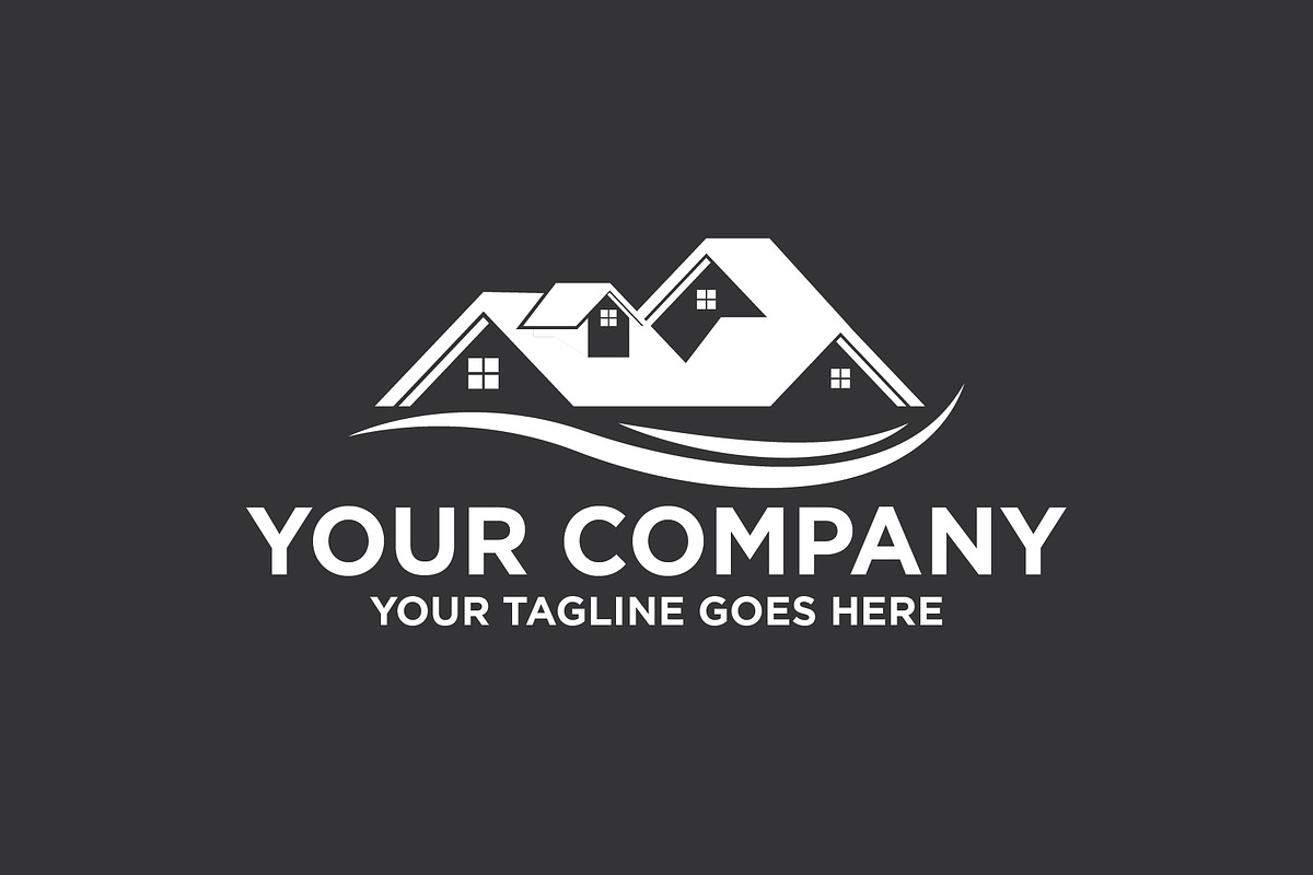 Real Estate Logo Template, a Branding & Logo Template by hampura (Photo 2 of 3)
