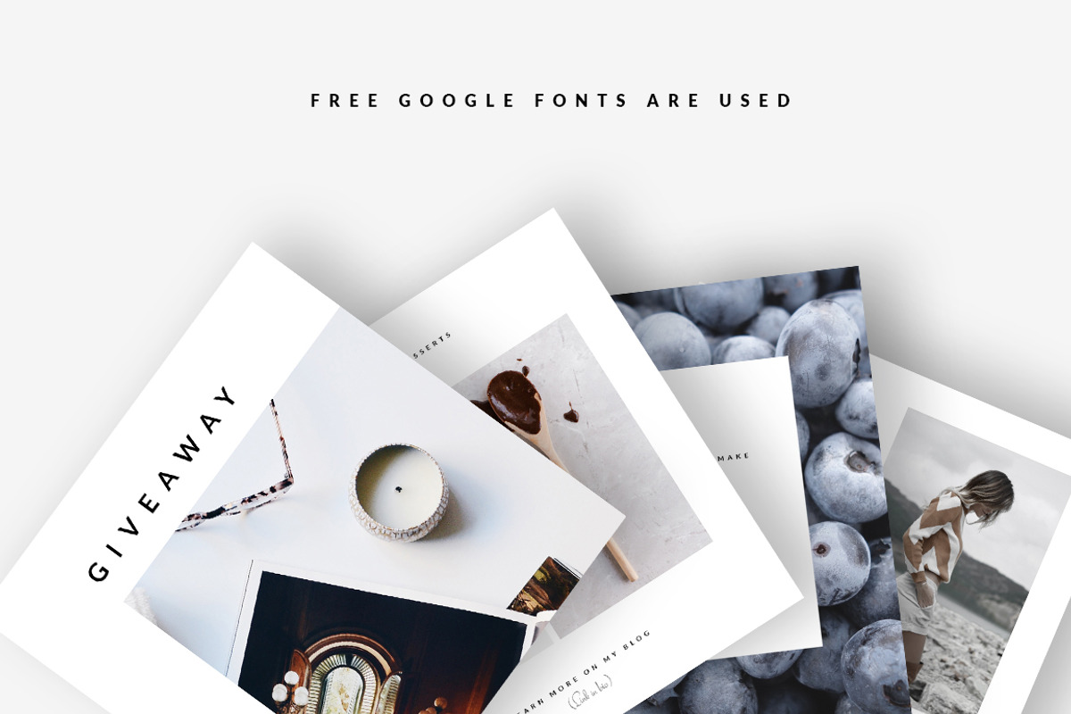 Instagram Pack 2 - STYLE FOOD TRAVEL, a Social Media Template by CreativeFolks (Photo 5 of 5)