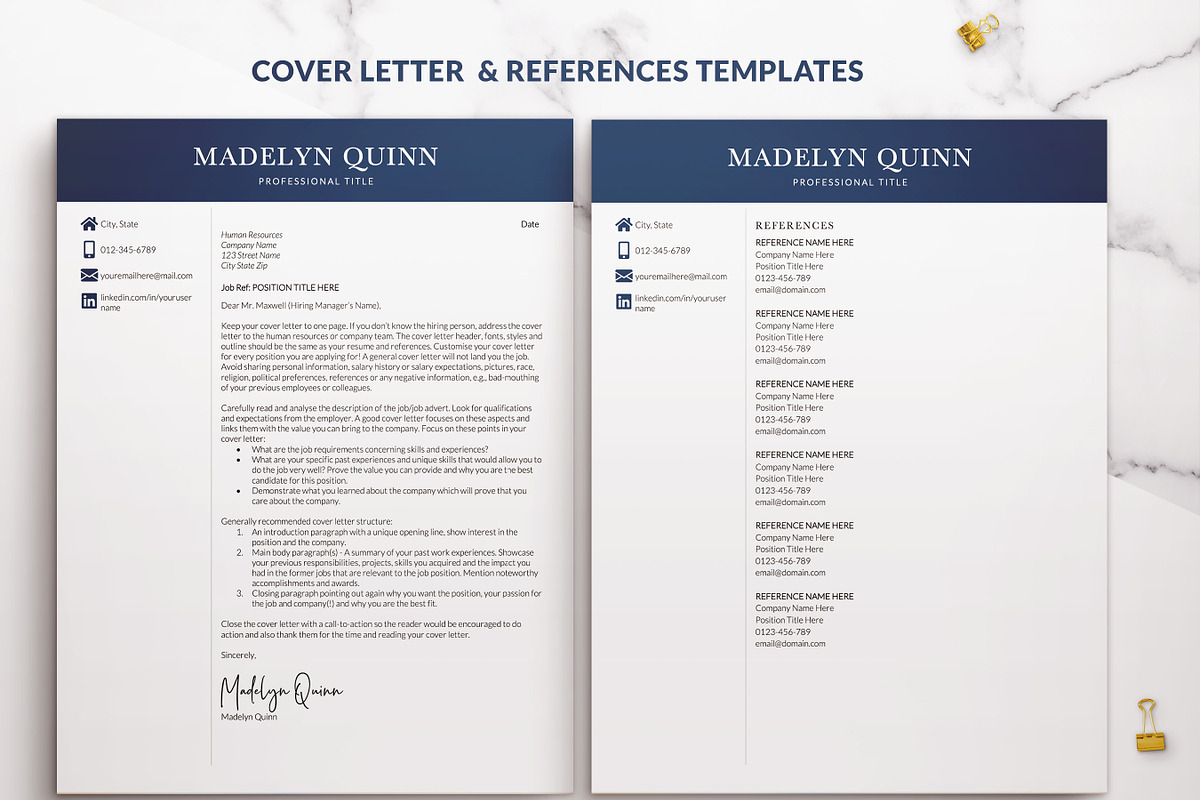 Modern Resume Template for Word, a Resume Template by BestResumes.Co (Photo 3 of 10)