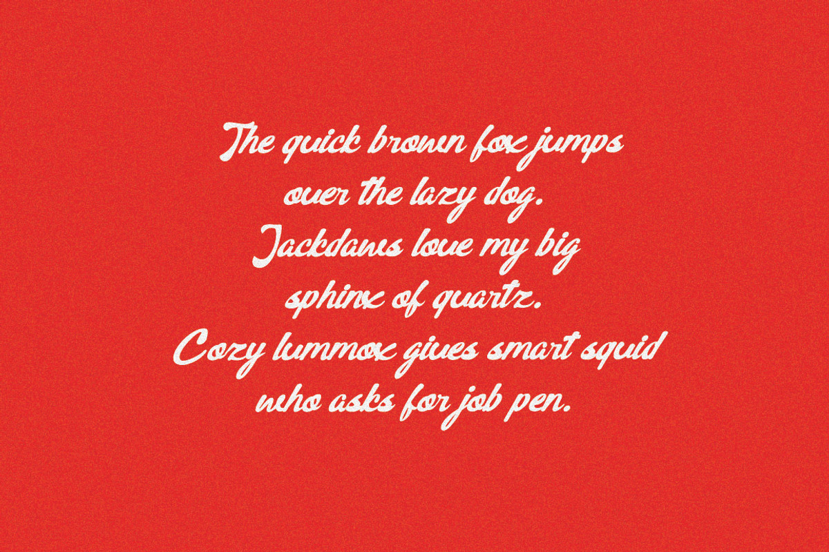Bandana Script, a Script Font by JNJ Studio (Photo 7 of 10)