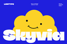 Skyvia - Bold Inktrap Font
