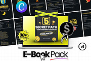 E-Book v1 Canva Templates For IG, a Social Media Template by Virall (Thumbnail 1 of 10)
