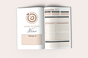 Goal Setting Notebook, a Templates & Theme by KDPISH (Thumbnail 2 of 4)