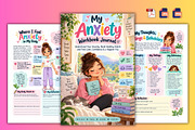 My Anxiety Workbook Journal, a Stationery Template by Designmela01 (Thumbnail 3 of 6)