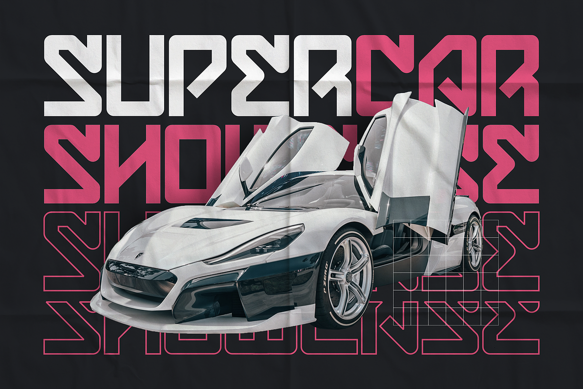 Synthetix - Futuristic Techno Font, a Symbol Font by figuree studio (Photo 8 of 8)