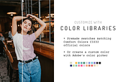 Comfort Colors C333 Shirt Mockup, a Shirt Mockup by Moonlit Mocks (Thumbnail 3 of 6)