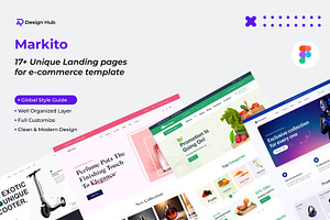 Markito-E-commerce Landing Page