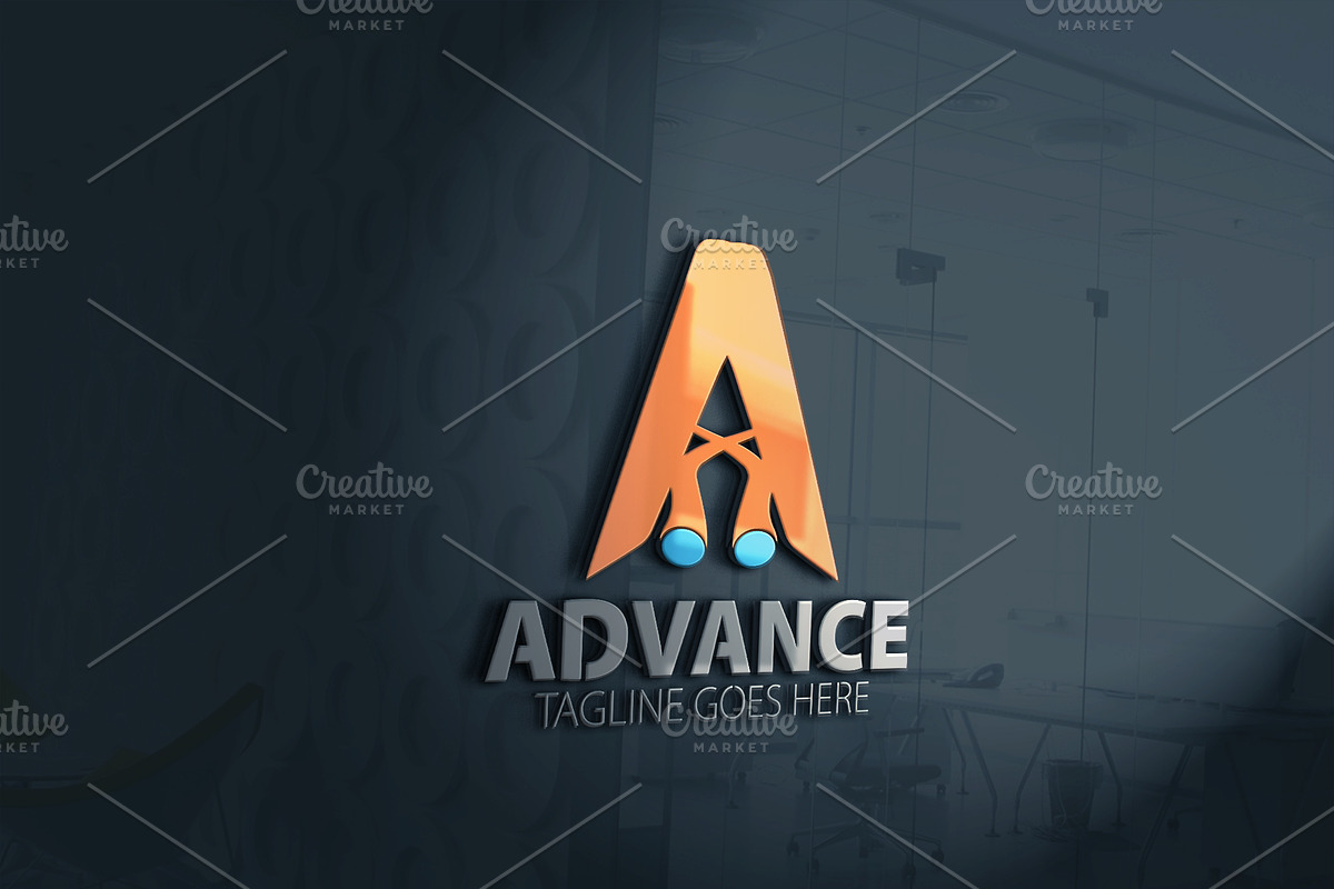 Advance Letter A Logo4, a Branding & Logo Template by Josuf Media (Photo 2 of 5)